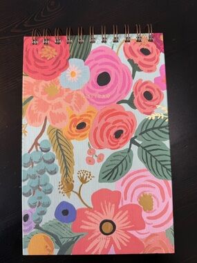 Rifle Paper Co. Floral Hardcover Notebook - Pink, Coral & Teal